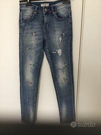Jeans donna XS strappati
