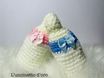 Bomboniera nascita/Battesimo rosa