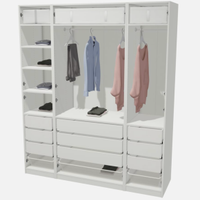 Armadio IKEA - PAX - 4 ante - 200 cm