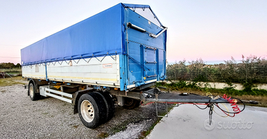 Rimorchio Agricolo Macchina Operatrice Bartoletti