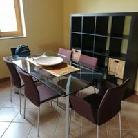 tavolo in cristallo Calligaris