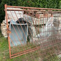 Cancello scorrevole in ferro