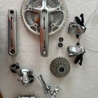 Gruppo Shimano Sora e guarnitura FSA Tempo 3x9v