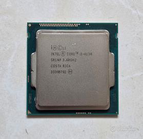 CPU Intel Core i3 4130 LGA1150 con dissipatore
