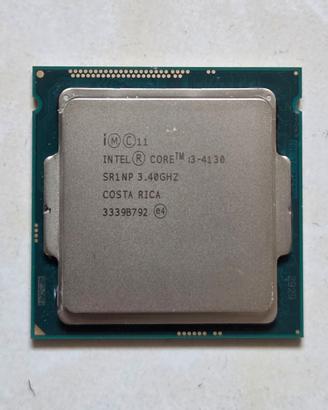 CPU Intel Core i3 4130 LGA1150 con dissipatore