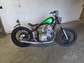 kawasaki z400 chopper