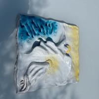 Piastra di ceramica smaltata