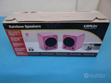 Kraun casse amplificate Rainbow Speakers NUOVE