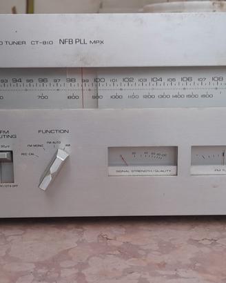 Sintonizzatore FM/AM d'epoca Yamaka CT 810