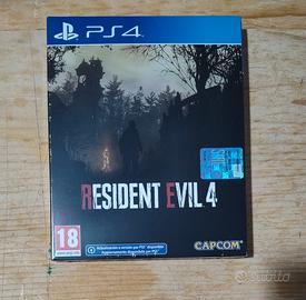 Resident Evil 4 Remake Steelbook PS4 ITA