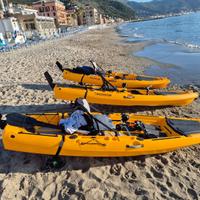 Kayak a pedali e canoa