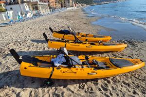 Kayak a pedali e canoa