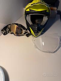 Casco Kappa Kv30 Adventure e mascherina 100%