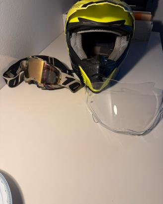 Casco Kappa Kv30 Adventure e mascherina 100%