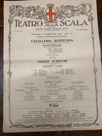LOCANDINA TEATRO ALLA SCALA MILANO