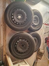 195/65 15 gomme e cerchi fiat