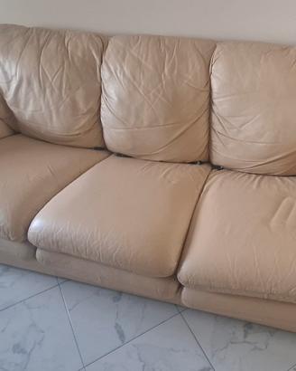 coppia divani in pelle