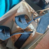 Sandali donna blu Bata