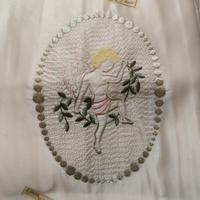 Completo biancheria lavorato a mano con ricami