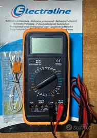 Multimetro tester digital professional Electraline