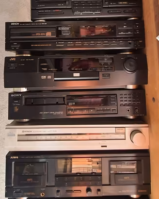 lotto CD denon Aiwa Sony Technics Teac (guasti)