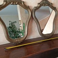 2 specchi da parete antichi 