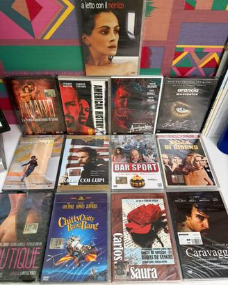 Collezione film dvd 77 titoli nuovi