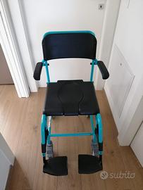 Sedia doccia blue line per anziani e disabili