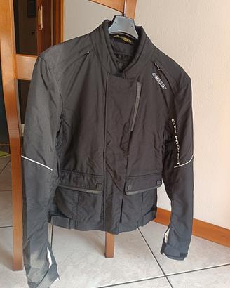 Giubbotto moto donna 