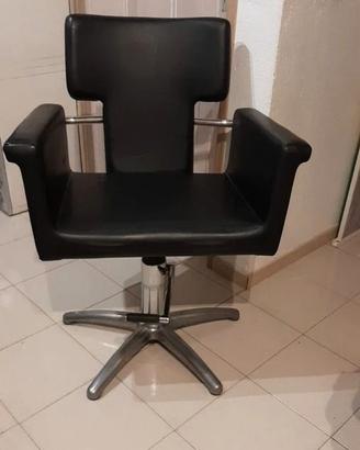 set 4 poltrone Fenix pompa idraulica e una seduta