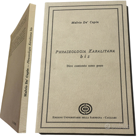 PHRASEOLOGIA KARALITANA BIS 2 LIBRO DIALETTO SARDO
