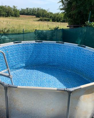 Piscina Bestway Steel pro con depuratore