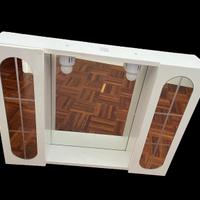 SPECCHIO CON MOBILETTO PER BAGNO