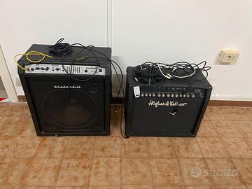 2 Amplificatori – Chitarra + Basso –