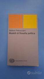 Libro modelli filosofia politica