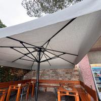 Ombrellone azzolini 5x4 metri su misura