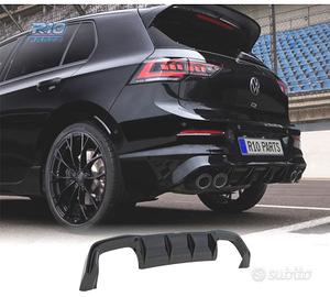 DIFFUSORE VOLKSWAGEN GOLF 8 LOOK R DOPPIA USCITA