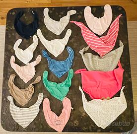 Lotto 3 : Bavaglini & bandane in cotone