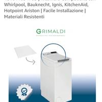 coperchio lavatrice Ariston