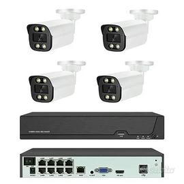 Videosorveglianza Ip Poe 8mpx 4k Microfono