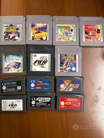 Lotto giochi gameboy