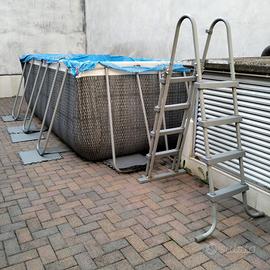 Piscina 4x3 con pompa