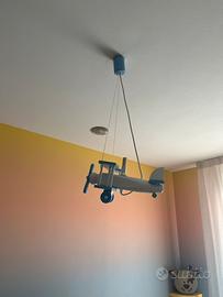 Lampadario, forma di aeroplano