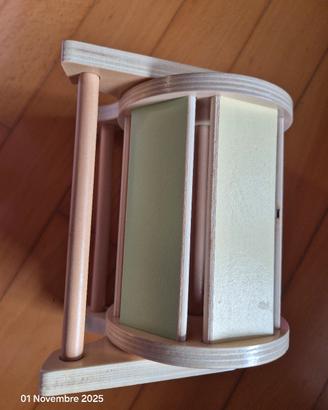 Giocattolo legno  ruota educativa 