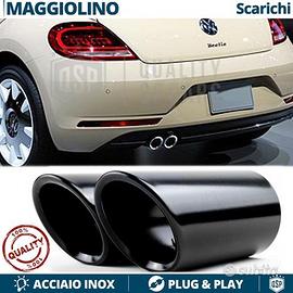 TERMINALI di Scarico VW Maggiolino Acciaio Nero
