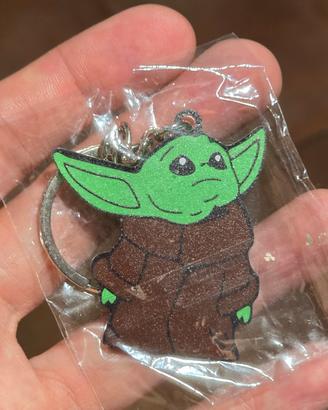 portachiavi baby yoda Grogu star Wars nuovo 