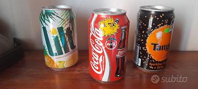 3 lattine bibite anni 90 inglesi
