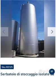 Serbatoio Acciaio con serpentina