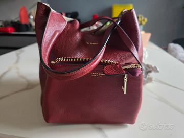 Borsetta rosso scuro Liviana Conti