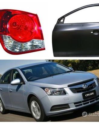 Chevrolet Cruze frontale cofano paraurti fanale